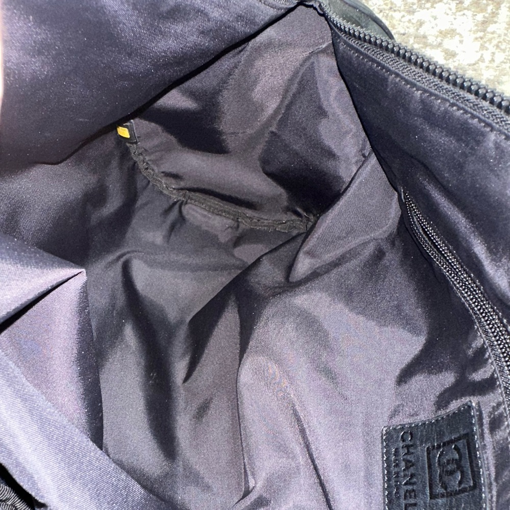 Vintage CHANEL Sport Duffle Bag in Black - Picture 10 of 15